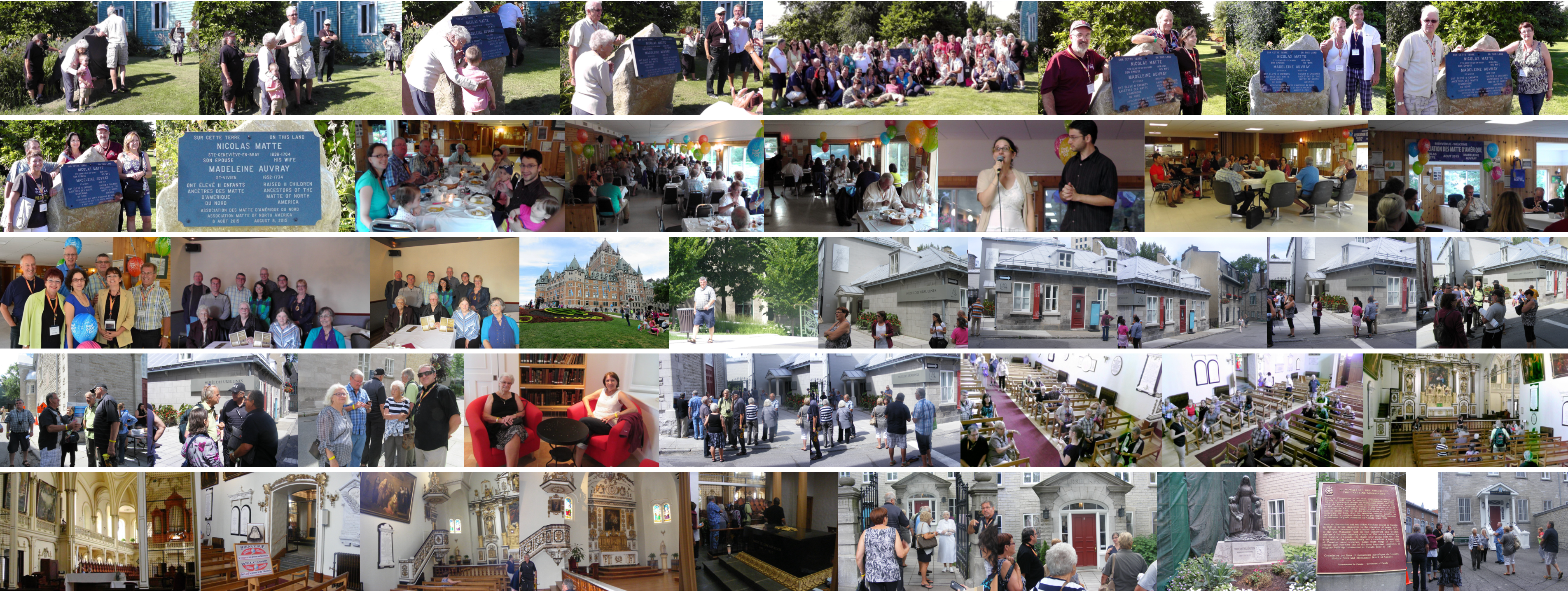 Rencontres sociales des Familles Matte d'Amérique